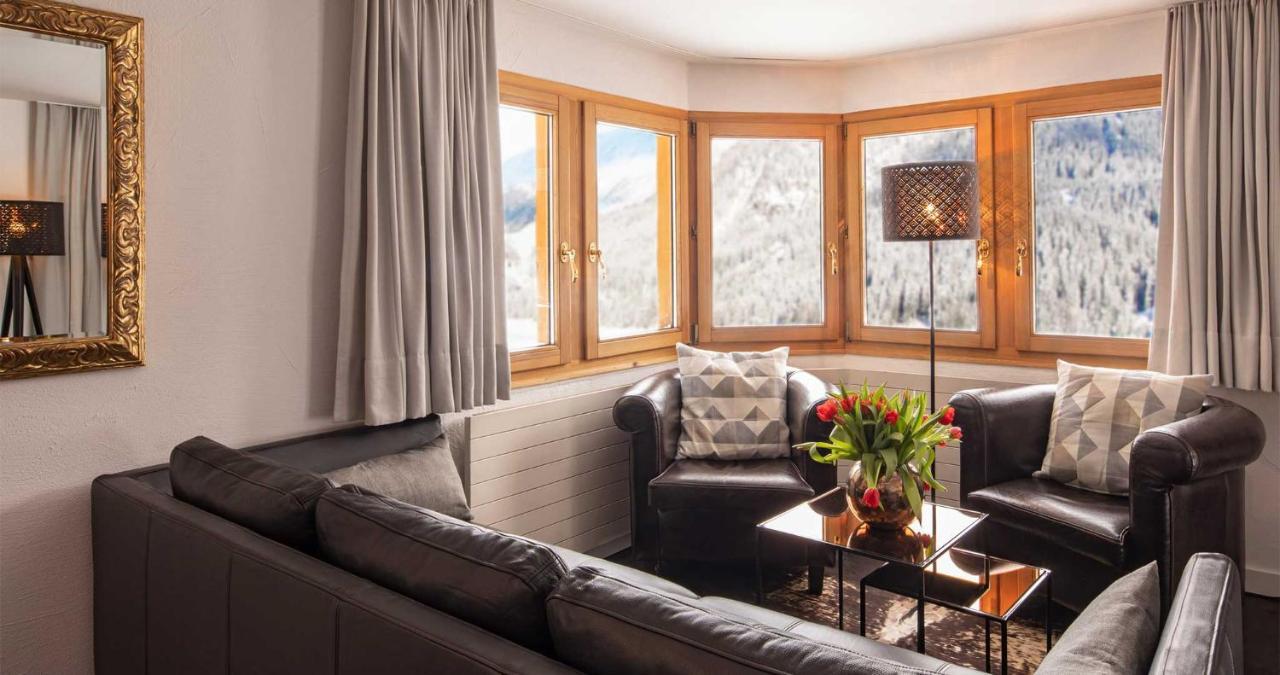 Seeblick Davos Exterior foto