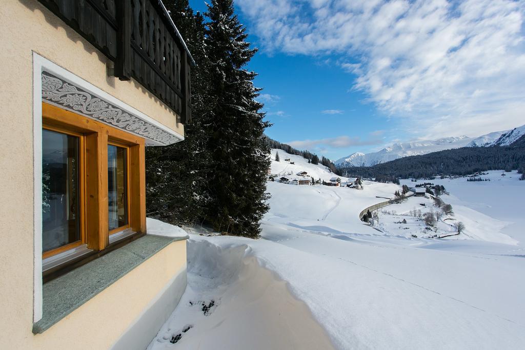 Seeblick Davos Exterior foto